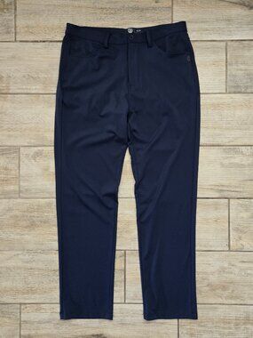 Graham Luxe Emerson Pants Mens Golf Performance Lightweight Wicking 34W 30L